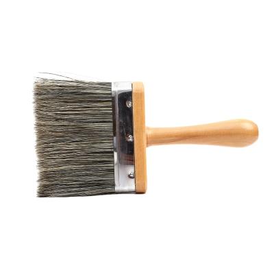 China Hot Selling Paint Or Wood Handle Wall Cleaning Paint Brushes De-celling Brush for sale