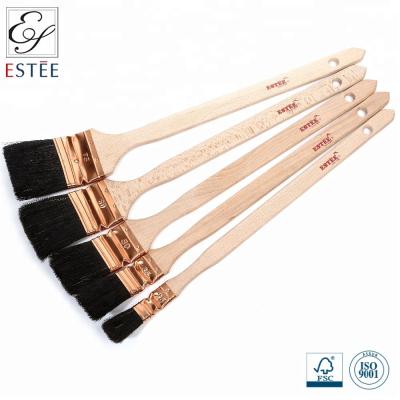 China Free Sample Worldwide Selling Wooden Handle Radiator Paint Brush Best For Painting And Cleaning for sale