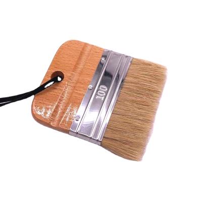 China Paint chalk and wax brushes for stiffening stencil brushes for wooden furniture for sale