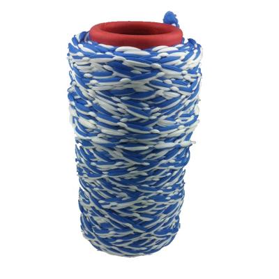 China Sustainable High Quality Environmental Protection Cotton Mop Yarn Microfiber Mop Stripe Yarn for sale