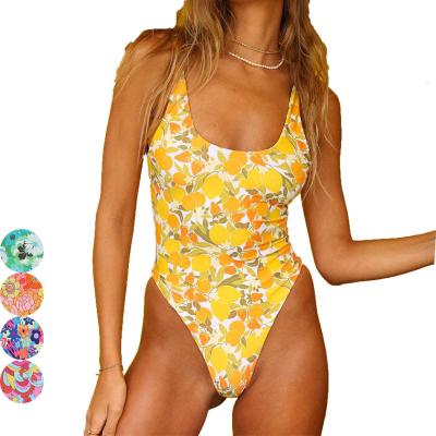 China Anti-Bacterial RUIYI one piece bathing suit custom swimwear beachwear 2023 fruit bikinis beachwear for sale