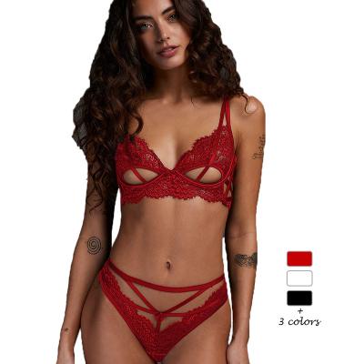 China Sets RUIYI Lace Lingerie Ultra-thin Breathable Sexy Women's Underwear Sets lingerie women sexy high quality for sale