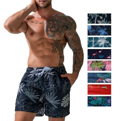 China Anti-wrinkle RUIYI Plus Size Beach Surfing Shorts Men's Five Piece Swimming Pants with Lining Beach Pants Summer Swim Trunks Surf Short for sale