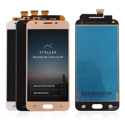 China lcd display for samsung j5 main display touch screen digitizer G570 cellphone lcd assembly 5inches for sale