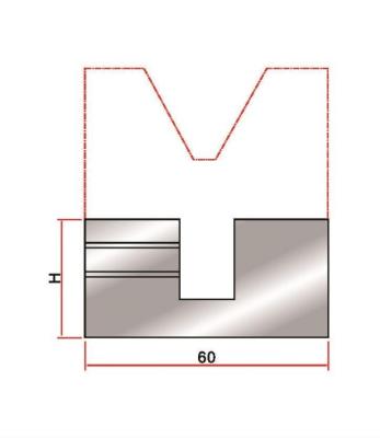 China Bending Mould Press Brake Die Holder Hydraulic Cnc Press Brake Tools for sale