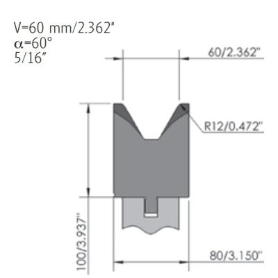 China Duurzame op maat gemaakte remstokjes 42CrMo Press Brake Bending Dies Te koop