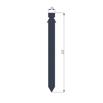 China R1mm Radius Wila Type Punch Made Of 42CrMo For Precise Punching for sale