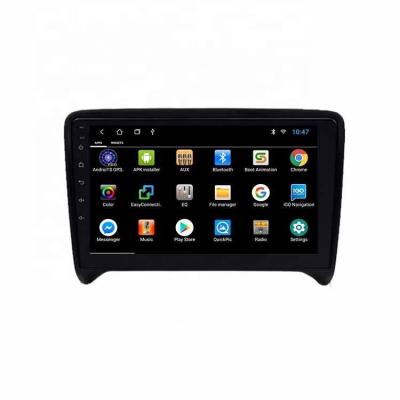 China GPS 9 inch Android for Audi TT 2006-2012 multimedia car GPS radio IPS Playstore video radio DVD player stereo navigation for sale