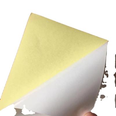 China New Products Waterproof Hot Selling High Glossy Mirror Coated Rustproof Mixed Pulp Writing Paper Offset Printing Self-adhesive Paper Blank for sale