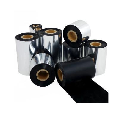 China Original Resin Ribbon Black Wax Transfer Ribbon 110mm*300m Thermal Printer TTR Ribbon for sale