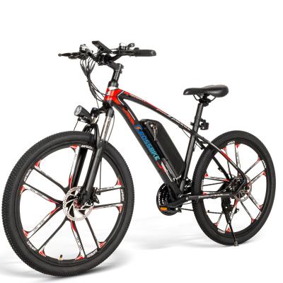 China Aluminum Alloy 48V10AH Detachable Mountain Off-Road Riding Electric Bicycle Lithium Battery Electric Bicycle for sale