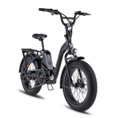 China Electric bicycle 500w aluminum alloy motor 48V10ah electric bicycle 20 inch foldable electric bicycle wholesale 4.0 lithium battery brushless tire for sale