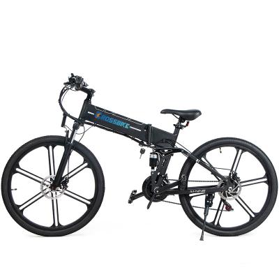 China 500W Aluminum Alloy Folding Bike 48V 10AH Electric Bike 48V 10AH Lithium Battery City Ladies Commuter Mount Electric Bike Motor City Ladies for sale