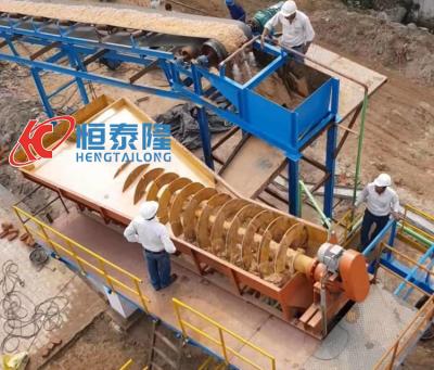 China Double Wash Mineral Separator Spiral Classifier for Gold Ore Reduction Plant for sale