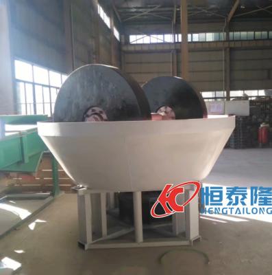 China Grind Gold and Silver China Manufacturer Gold and Silver Pan Mill Wet 1200 Gold Grinding Machine Factory for sale