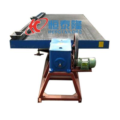 China Silver Mining Plant Lead / Gravity Separation Equipment Shaking Table for sale