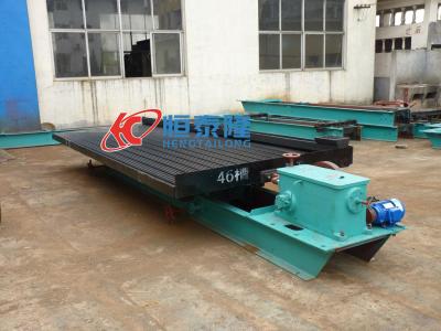 China Cooper Gravity Separating Equipment / Mining Plant Iron Ore Shaking Table for sale