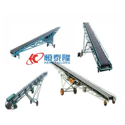 China Heat Resistant Automatic Gravel Incline Movable Belt Conveyor System Machine For Sale for sale