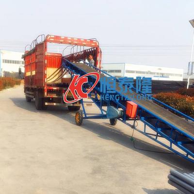 China Factory Price Heat Resistant Slope Mobile Rock Stone Sand Conveyor Belt for sale