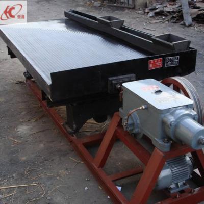 China MSI Gold Sand Gold Mine Machine Alluvial Copper Line Shaking Table For Copper for sale