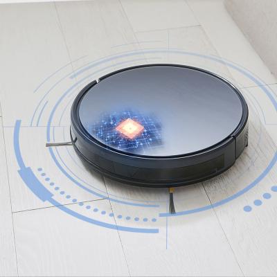 China Hotel 3-in-1 Robot Vacuum and Mop Combo Pet Hair Floor Hard Pile to Upholster Gyro Navigation Table Remote Control Vacuum Cleaner for sale