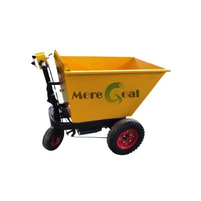 China Building Material Shops 3 Wheel Mini Dumper Garden Wheelbarrow Electric Wheelbarrow for sale