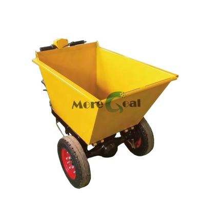 China Building Material Shop Mini Crawler Dumper With Good Price Electric Battery Dumper Electric Cart Electric Hand Wheelbarrow Dumper for sale