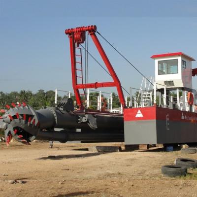 China JMD350 River Small Dredger For River Cleaning 200m3/H WIth Shijiazhuang Pump for sale