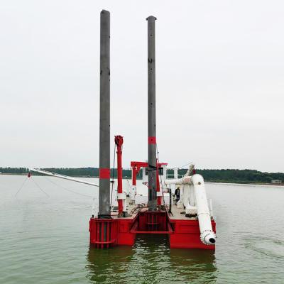 China River Desilting Cutter Suction Dredger Boat 4000m3 Water Flow Hydraulic for sale