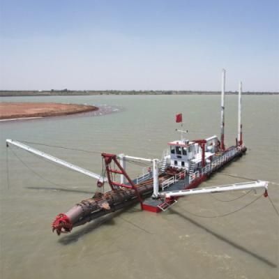 China Sand Cutting Suction Dredger Populair gebruikt in het baggergebied Grote baggermachine Te koop