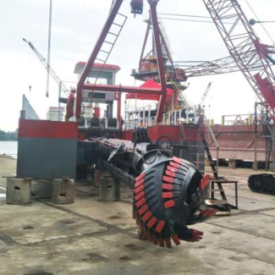 China 18inch 2500m3 Desilting Machine River Dredger For Sale With Cutter Head for sale