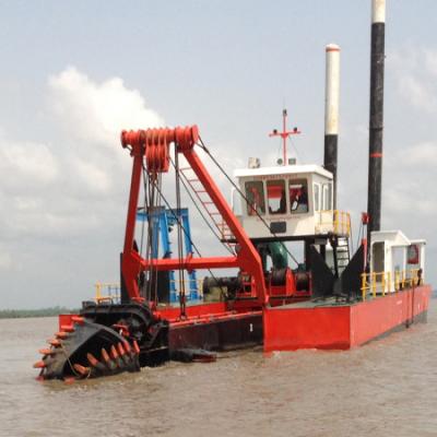 China 6000m3 26inch Heavy Type Diesel Engine Power Sand Suction Dredger With Cutter Head for sale