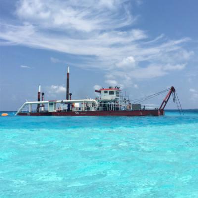 China 3500m3 20 inch Sea Dredging Cutter Dredger voor zandherwinning aangedreven door dieselpower Te koop