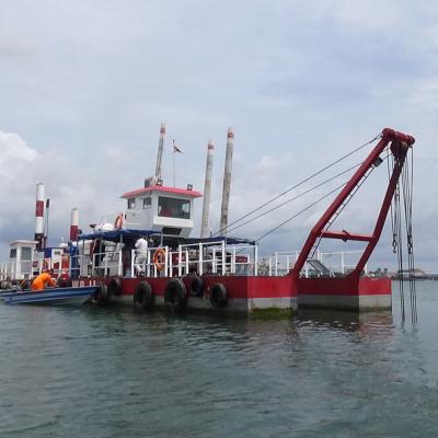 China River Port Desilting Cutter Suction Diesel Dredges 2500m3 18 inch Te koop