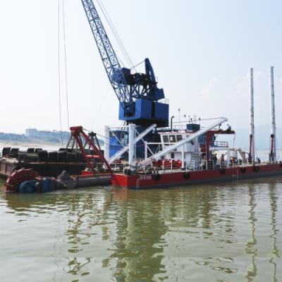 China Heavy Dredging Ship Bucket Wheel Dredger For Desilting Dredger Vessel 10,00m3/h for sale