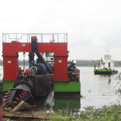 China Dredge de succión de cabeza de cortador con profundidad de cabeza de cortador hasta 25 m Equipo de dragado en venta