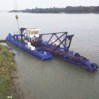 China Máquina de dragagem de areia de rio de 22 polegadas 4000m3 Dredger de cabeça de cortador para uso popular de dragagem à venda