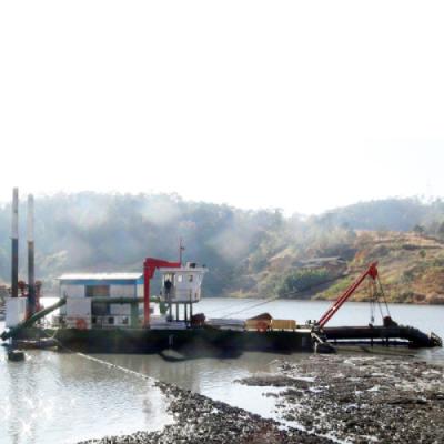 China Sand Capacity 500m3 Diesel Power River Sand Dredger / Dredging Machinery for sale