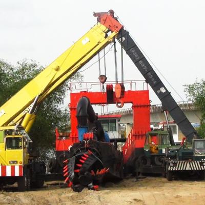 China Depth 25m River Cutter Head Suction Dredging Machine For Sale for sale