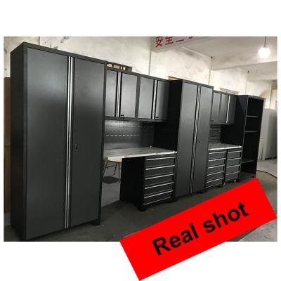 China Heavy Duty Adjustable Shelves Ningbo Garage Cheap Storage Cabinet for sale