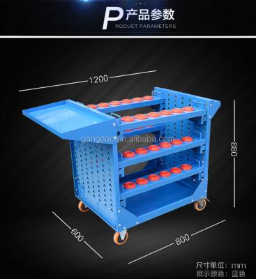 China Hot Selling Preassembled CNC Machining Workshop Combine Trolleys For BT30 BT40 BT50 Stand Trolley for sale