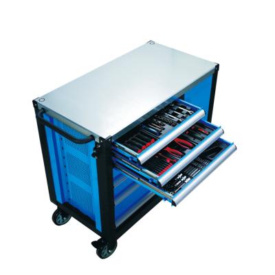 China Garage Shop Tools Metal Drawer Tool Trolley/Cabinet/Tool Rolling Tool Cart Competitive Price with Tool Kit for sale