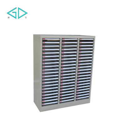 China Commercial Paper Storage Furniture A4 Office Drawer Metal Plastic File Cabinet for sale