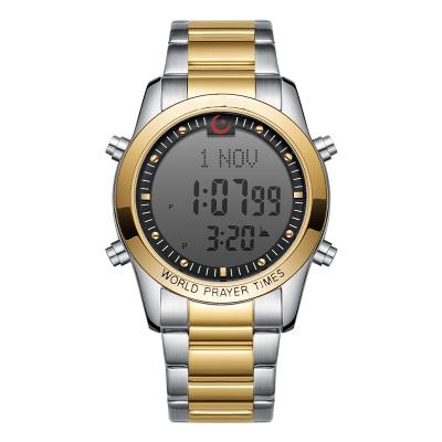 China Full Chinese Factory Supply Unisex Original Calendar Digital Watch Strap Steel Water Resist Casual Digital Display Wrist Watch for sale