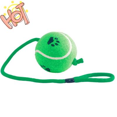 China Pet Traing Rubber Tennis Ball for sale