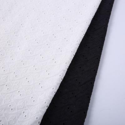 中国 White black Indian 100 cotton 3d embroidery fabric wholesale in stock for wedding 販売のため