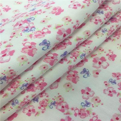 China shaoxing textile hot selling women dresses 100% rayon twill print fabric for pajamas en venta