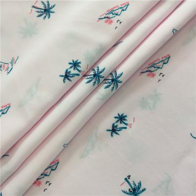 China best price soft touch wholesale 45s rayon poplin print fabric for casual skits for sale