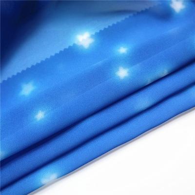 China China polyester custom digital print silk chiffon georgette on fabric for dress zu verkaufen