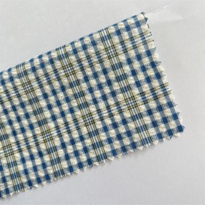 China Hahoo High Quality Classic Colorful Cotton Checked Plaid Woven Yarn Dyed Fabric for Suits en venta